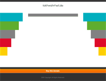 Tablet Screenshot of kathwahrheit.de